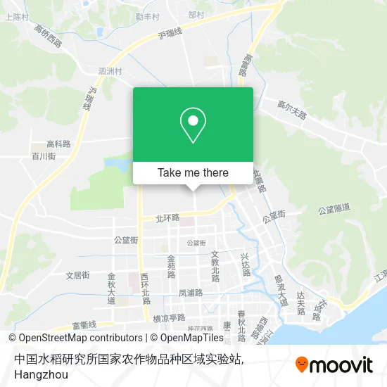 中国水稻研究所国家农作物品种区域实验站 map