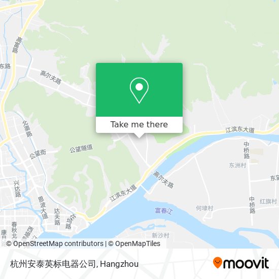 杭州安泰英标电器公司 map