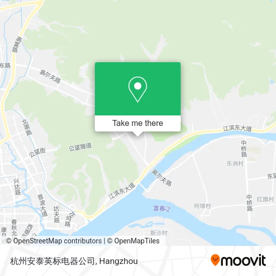 杭州安泰英标电器公司 map