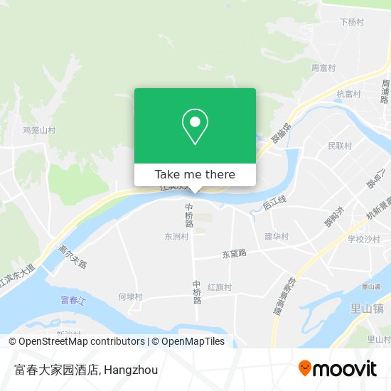 富春大家园酒店 map