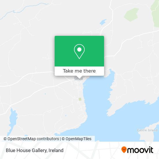 Blue House Gallery map