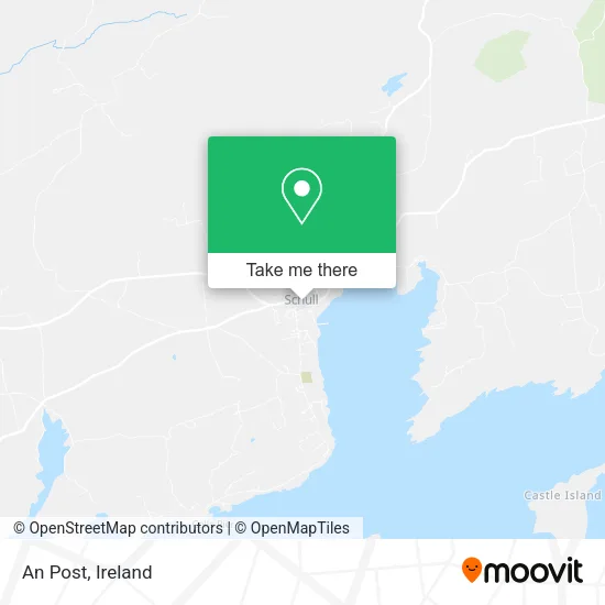 An Post map