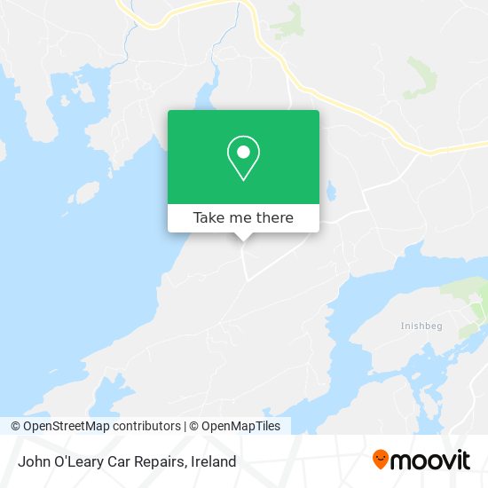 John O'Leary Car Repairs map