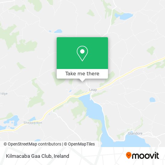 Kilmacaba Gaa Club map