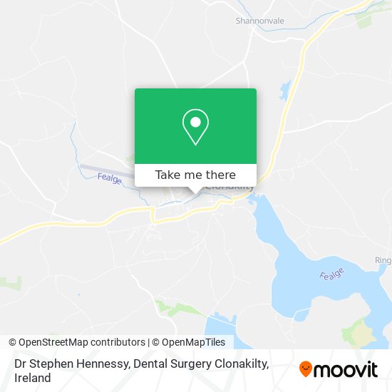 Dr Stephen Hennessy, Dental Surgery Clonakilty plan