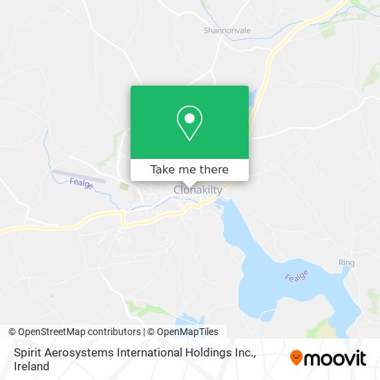 Spirit Aerosystems International Holdings Inc. map