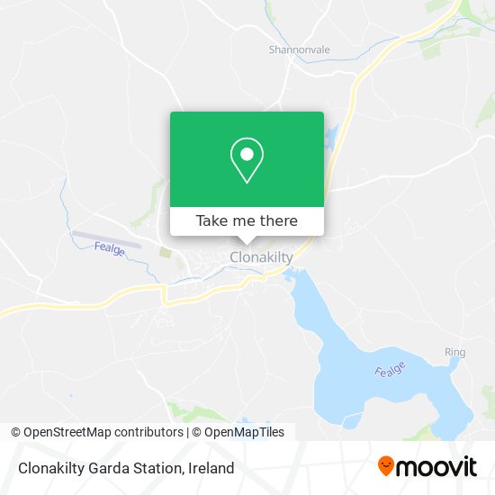 Clonakilty Garda Station map
