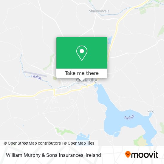 William Murphy & Sons Insurances map