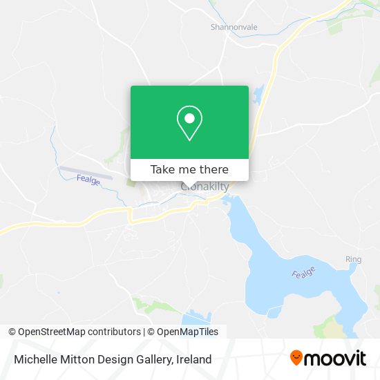 Michelle Mitton Design Gallery map