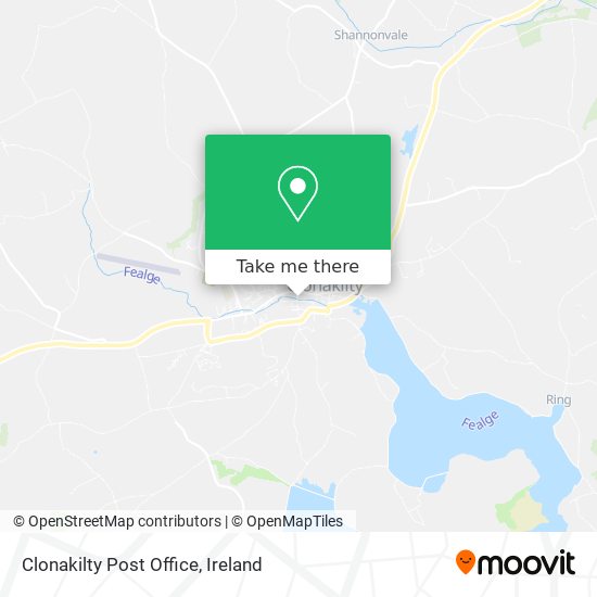 Clonakilty Post Office map