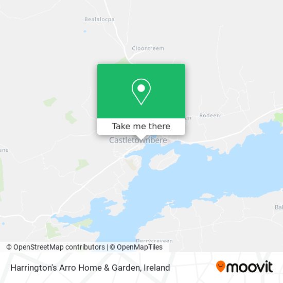 Harrington's Arro Home & Garden map