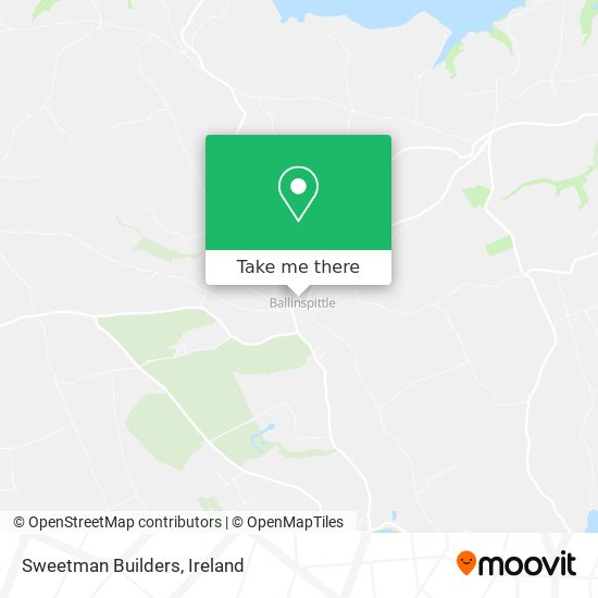 Sweetman Builders map