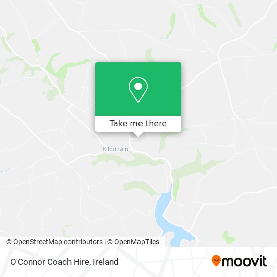 O'Connor Coach Hire map