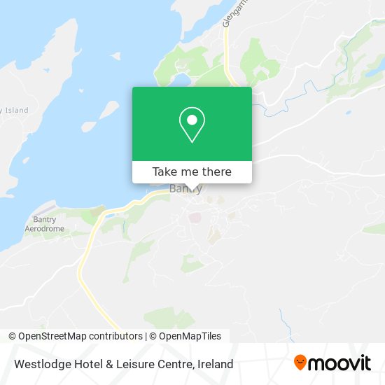 Westlodge Hotel & Leisure Centre map