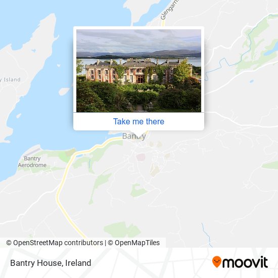 Bantry House map