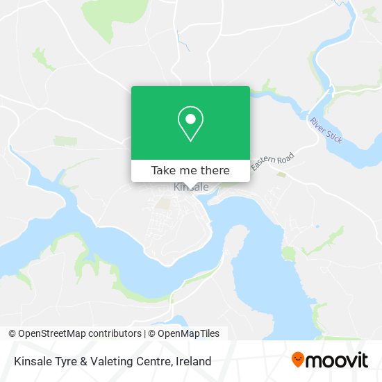 Kinsale Tyre & Valeting Centre map