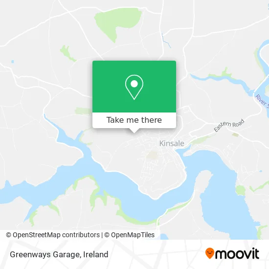Greenways Garage map