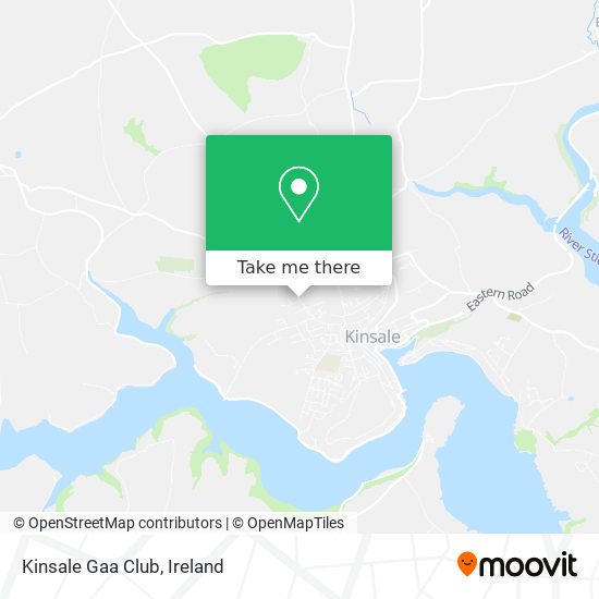 Kinsale Gaa Club map