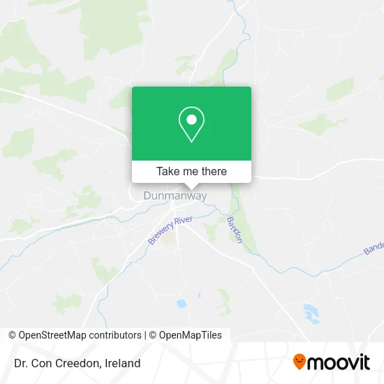 Dr. Con Creedon map
