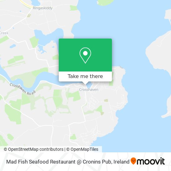 Mad Fish Seafood Restaurant @ Cronins Pub map