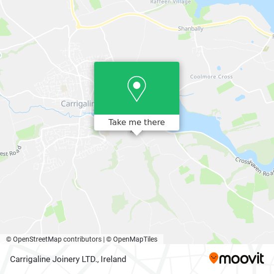 Carrigaline Joinery LTD. map