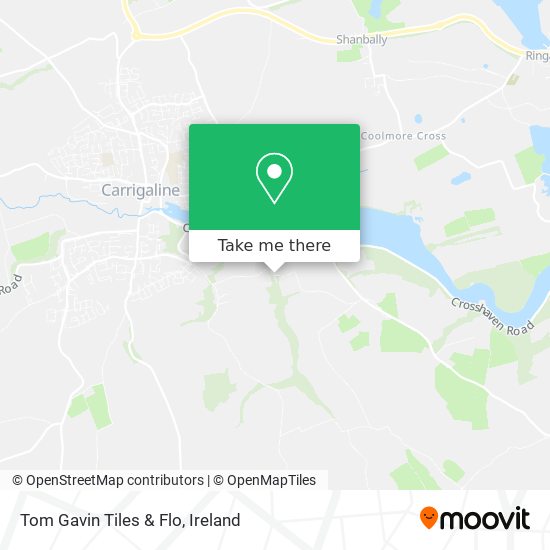 Tom Gavin Tiles & Flo map