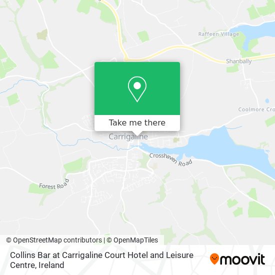 Collins Bar at Carrigaline Court Hotel and Leisure Centre map