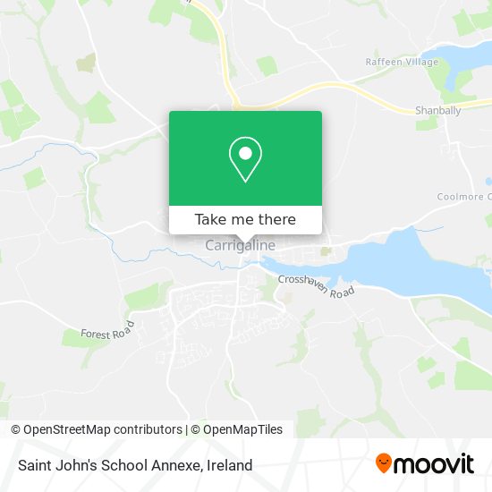 Saint John's School Annexe map