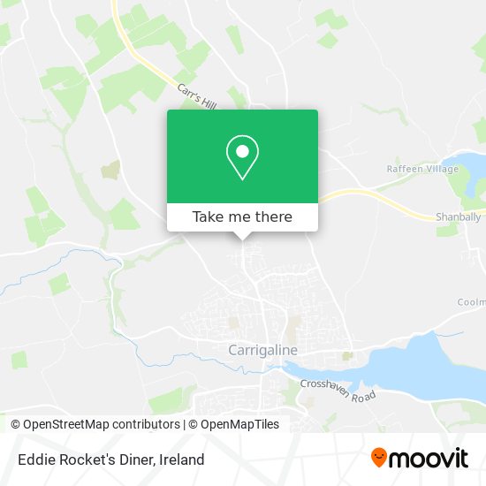 Eddie Rocket's Diner map