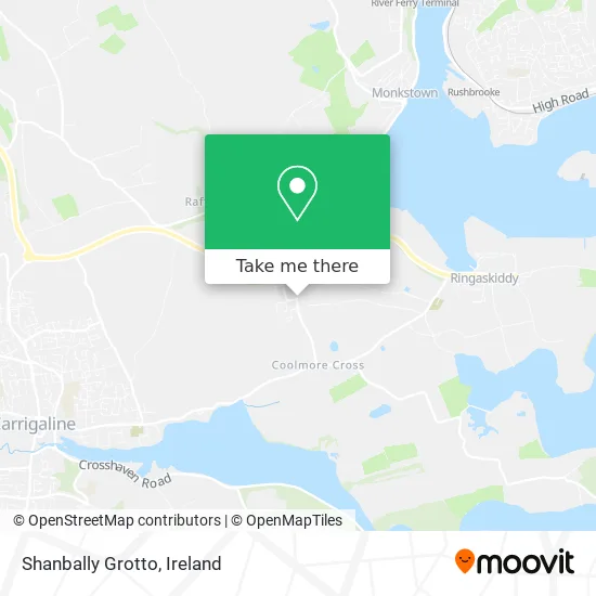 Shanbally Grotto map