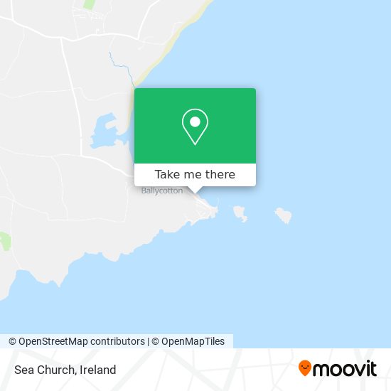 Sea Church map