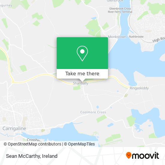Sean McCarthy map