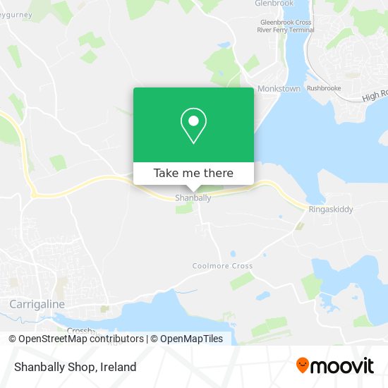 Shanbally Shop map