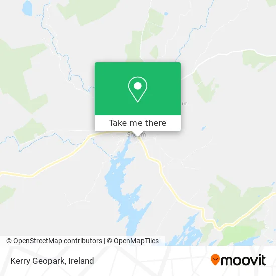 Kerry Geopark map