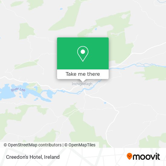 Creedon's Hotel map