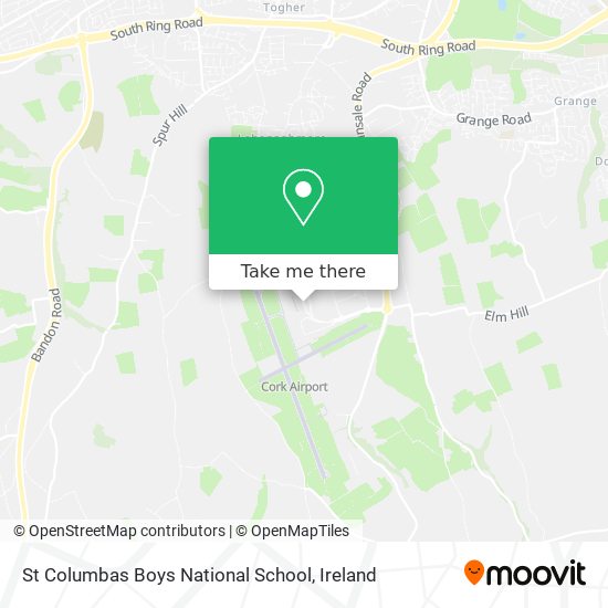 St Columbas Boys National School map