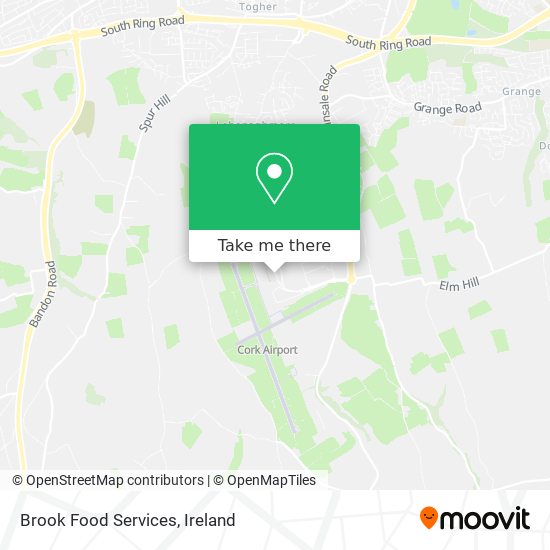 Brook Food Services map