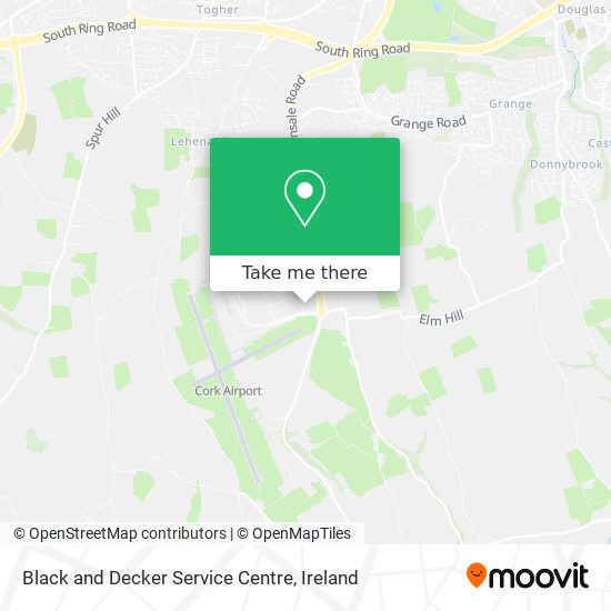 Black and Decker Service Centre map