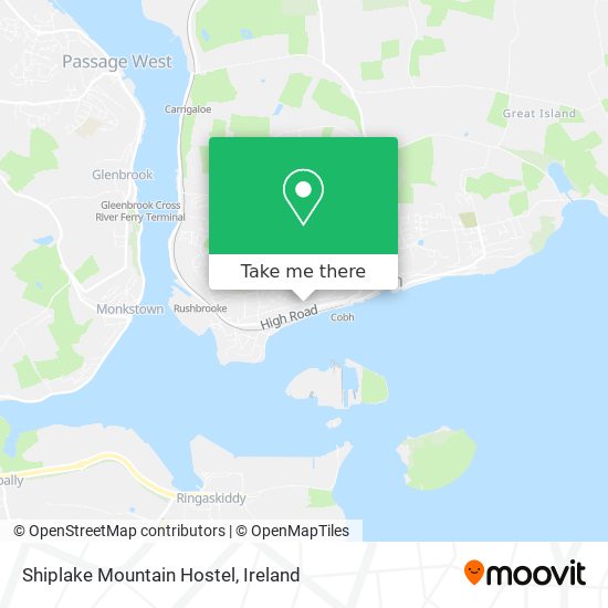 Shiplake Mountain Hostel map