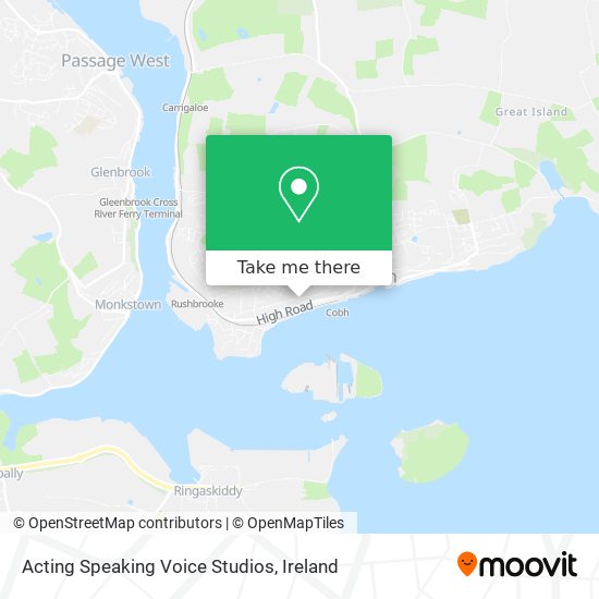 Acting Speaking Voice Studios map