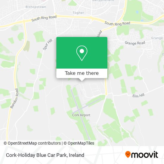Cork-Holiday Blue Car Park map