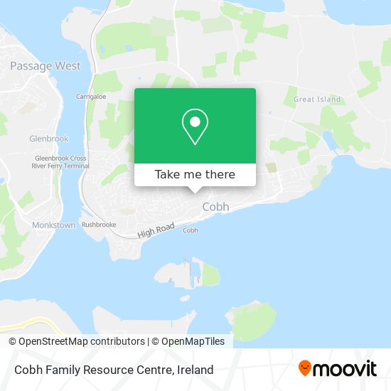 Cobh Family Resource Centre map