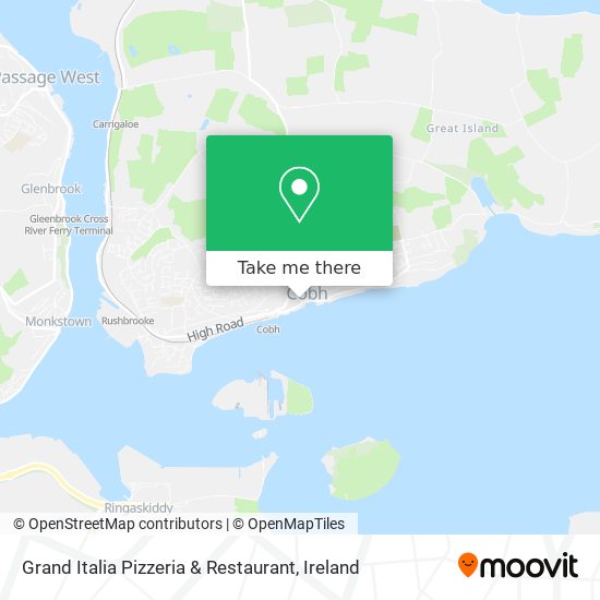 Grand Italia Pizzeria & Restaurant map