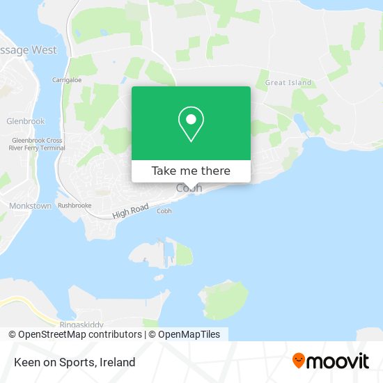 Keen on Sports map