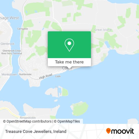 Treasure Cove Jewellers map