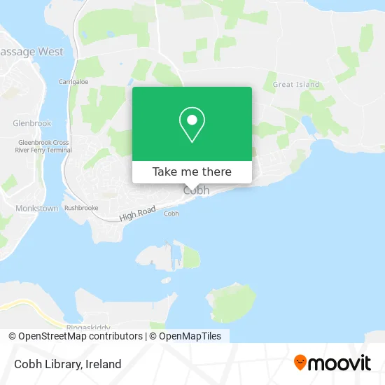 Cobh Library map