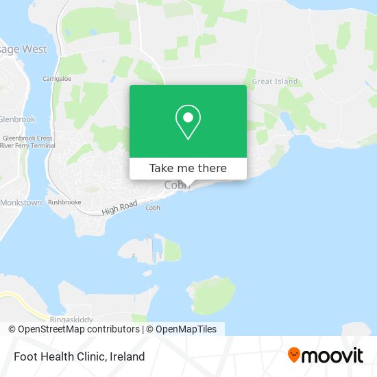 Foot Health Clinic map