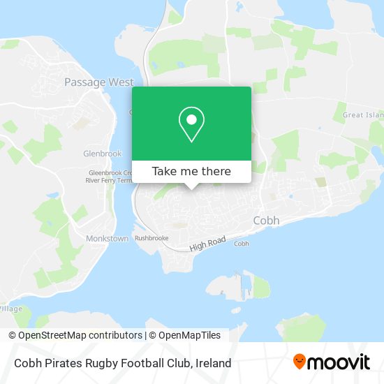 Cobh Pirates Rugby Football Club plan