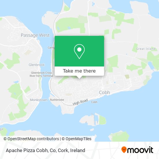 Apache Pizza Cobh, Co, Cork plan