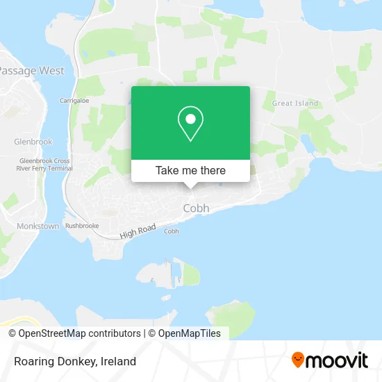 Roaring Donkey map